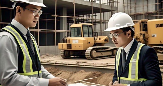 ingenieros trabajando con trak